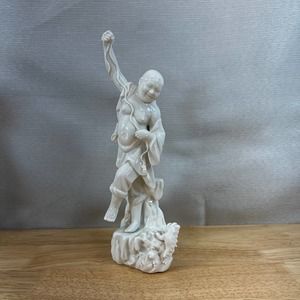 Vintage Porcelain dancing‎ Monk figurine